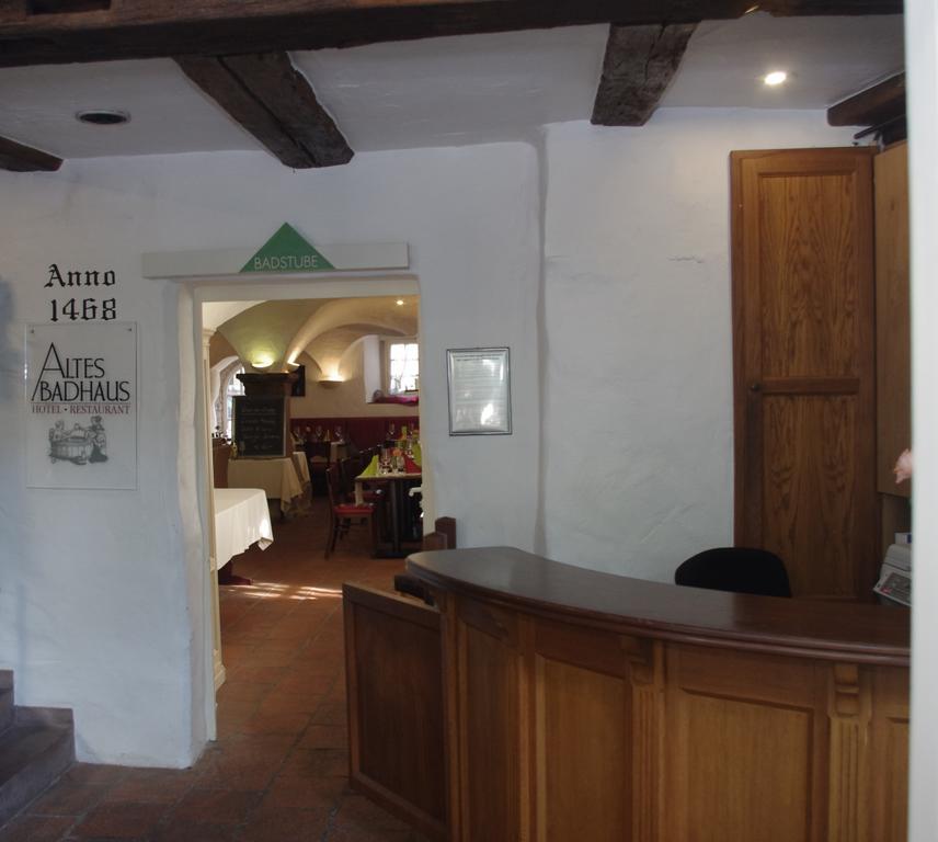 Hotel Restaurant Altes Badhaus Eberbach  Ngoại thất bức ảnh