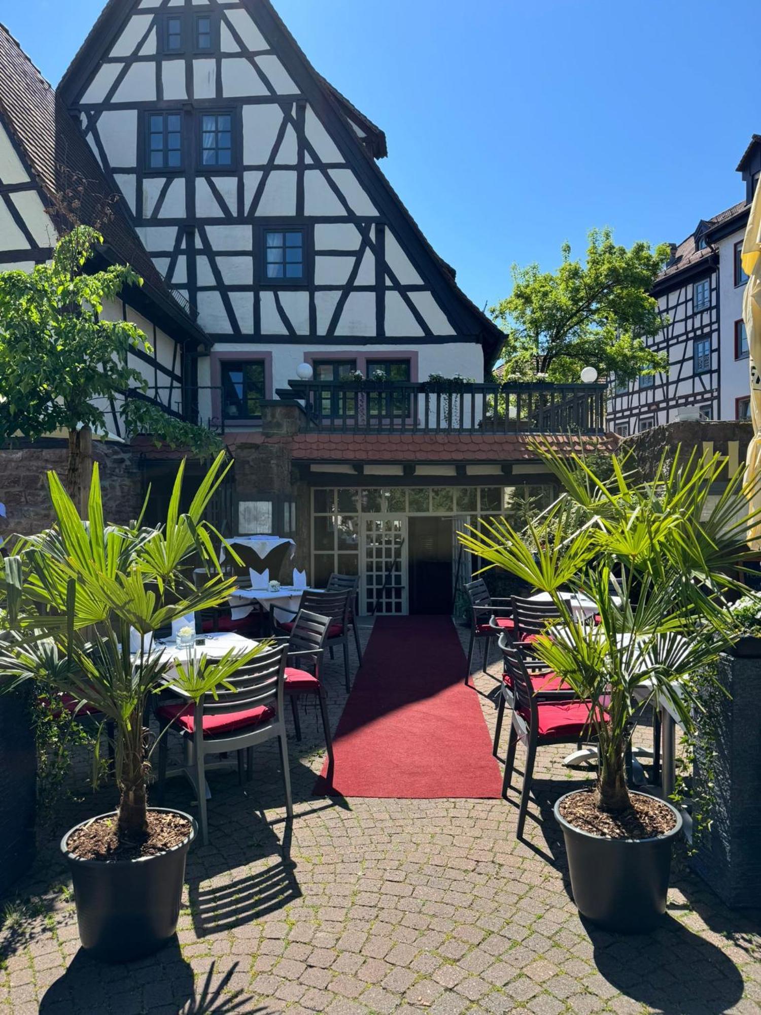 Hotel Restaurant Altes Badhaus Eberbach  Ngoại thất bức ảnh