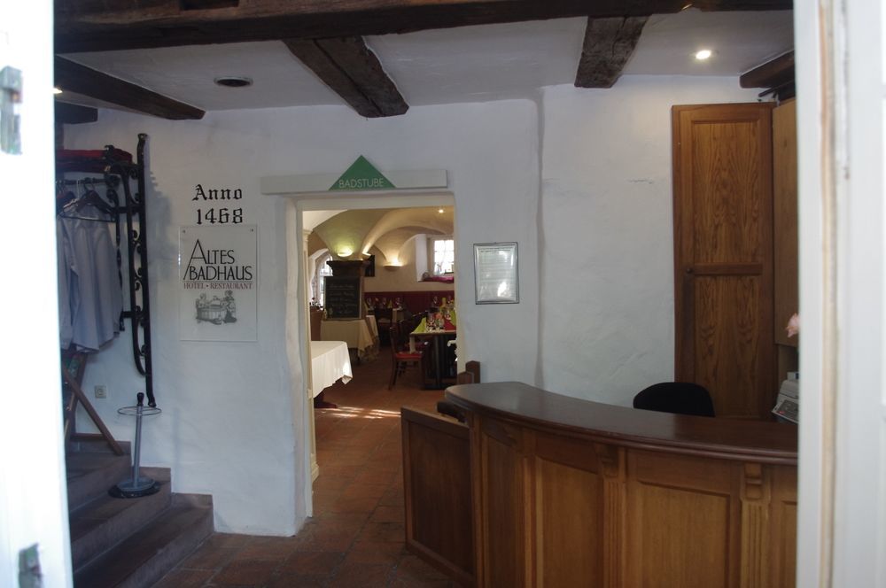Hotel Restaurant Altes Badhaus Eberbach  Ngoại thất bức ảnh